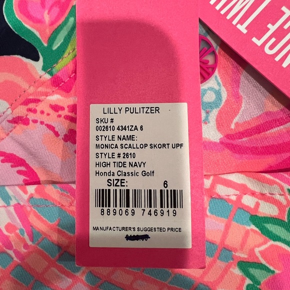 Brand New with tags Lilly Pulitzer golf skort - Picture 4 of 5